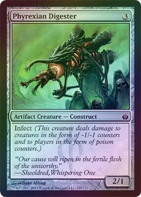 Phyrexian Digester - Foil
Mirrodin Besieged Foil Singles