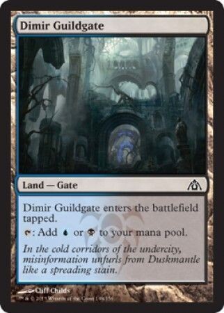 Dimir Guildgate Dragon&#39;s Maze Singles