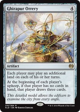 Ghirapur Orrery 216/264 Kaladesh Singles  (Ruso)