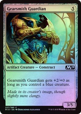 Gearsmith Guardian 237/280 - Foil
Magic 2019 (M19) Foil Singles