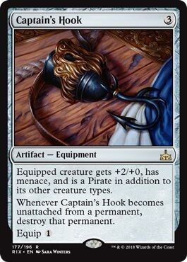 Captain&#39;s Hook 177/196
Rivals of Ixalan Singles
(Español)