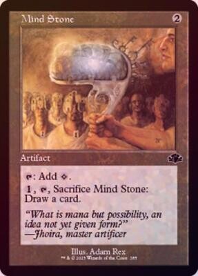 Mind Stone 385 - Retro Frame Foil Dominaria Remastered Collector Booster Foil Singles