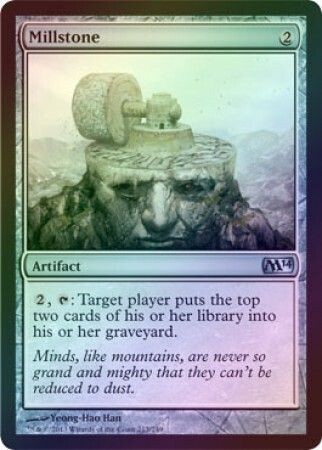 Millstone - Foil
Magic 2014 (M14) Foil Singles