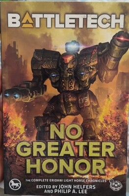 BA Battletech No Greater Honor Libro Ingles