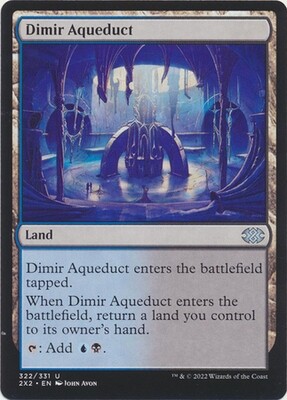 Dimir Aqueduct 322/331 Double Masters 2022 Singles