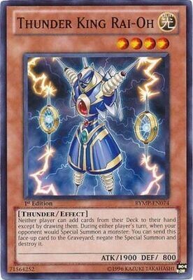 SJ Thunder King Rai-Oh - RYMP-EN074 - Common 1st Edition
Ra Yellow Mega Pack 1st Edition Singles