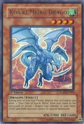 SJ Koa&#39;Ki Meiru Drago - RGBT-EN024 - Ultra Rare 1st Edition
Raging Battles [RGBT] 1st Edition Singles