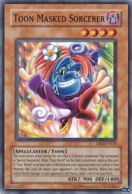 SJ Toon Masked Sorcerer - DB2-EN120 - Common
Dark Beginning 2 DB2
