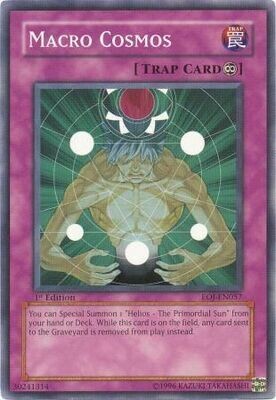 Macro Cosmos - EOJ-EN057 - Common 1st Edition Enemy Of Justice [EOJ] 1st Edition Singles
