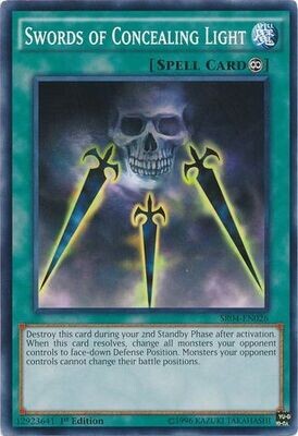 SJ Swords of Concealing Light - SR04-EN026 - Common 1st Edition
Structure Deck: Dinosmasher&#39;s Fury 1st Edition Singles