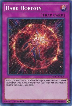 Dark Horizon - MVP1-ENS26 - Secret Rare 1st Edition The Dark Side of Dimensions Movie Pack: Secret Edition Singles