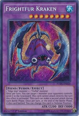 SJ Frightfur Kraken - FUEN-EN020 - Secret Rare 1st Edition
Fusion Enforcers 1st Edition Singles