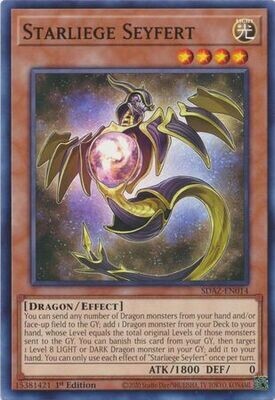 Starliege Seyfert - SDAZ-EN014 - Common 1st Edition Structure Deck: Albaz Strike 1st Edition Singles (Espanol)