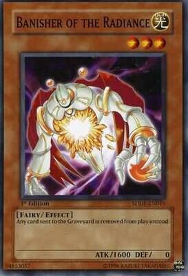 Banisher of the Radiance - SDDE-EN016 - Common 1st Edition Structure Deck: Dark Emperor [SDDE] 1st Edition Singles