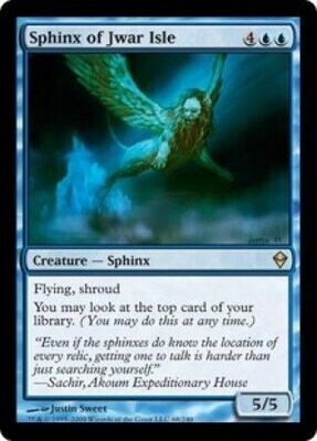 Sphinx of Jwar Isle
Zendikar Singles
