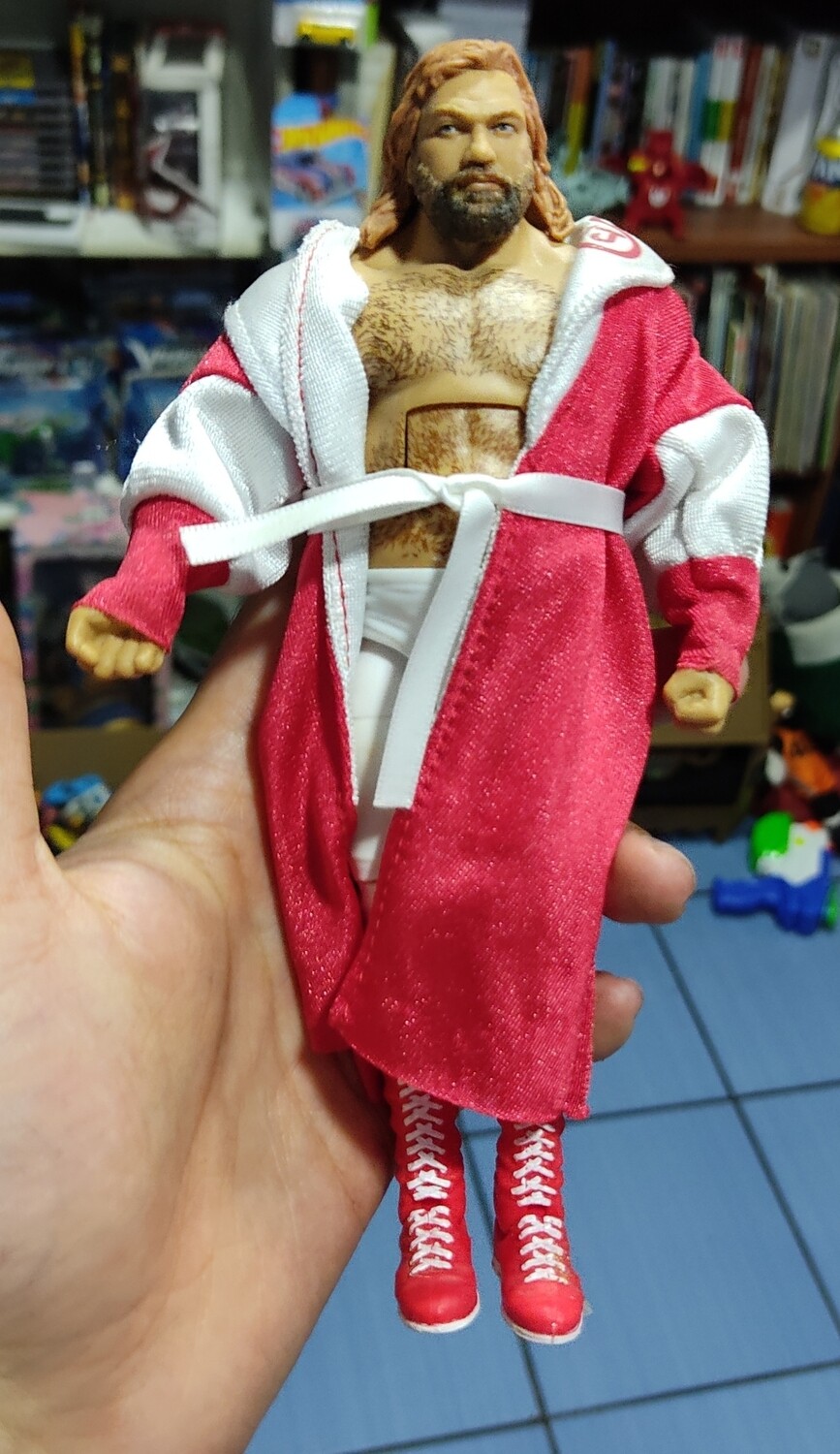 SJ Big John Studd WWE Luchador Figura