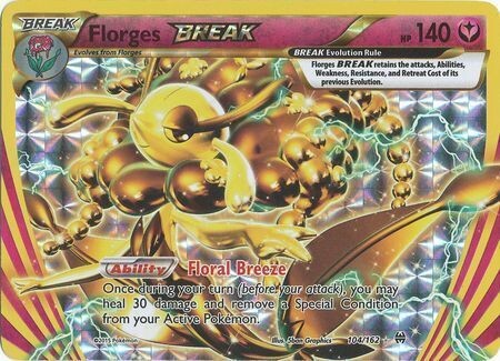 SJ Florges Break - 104/162 - Break Rare
XY: Breakthrough Singles