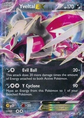 Yveltal EX - XY150 - Ultra Rare Promo
Pokemon XY Promos