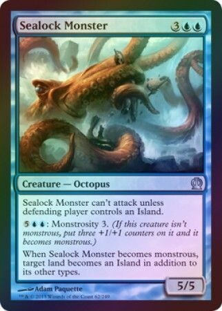 Sealock Monster 62/249 - Foil Theros Foil Singles (Español)