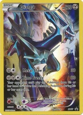 SJ Dialga - XY77 - Full Art Promo
Pokemon XY Promos