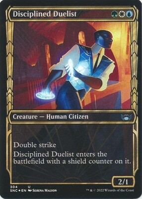 Disciplined Duelist (Showcase) 304 - Streets of New Capenna (SNC)