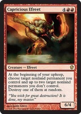 Capricious Efreet
Commander 2013 Singles