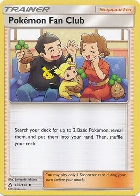 Pokemon Fan Club - 133/156 - Uncommon Sun &amp; Moon: Ultra Prism Singles