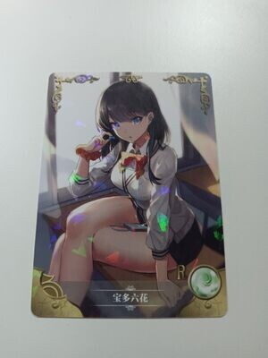 Goddess Story Waifu Anime Card - SSSS. Gridman - Rikka Takarada - NS-2M08R-06