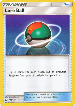 Lure Ball - 138/168 - Uncommon Sun &amp; Moon: Celestial Storm Singles (Español)