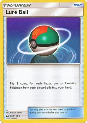 Lure Ball - 138/168 - Uncommon Sun &amp; Moon: Celestial Storm Singles