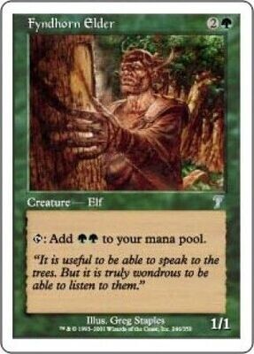 Fyndhorn Elder
MTG 7th Edition Singles