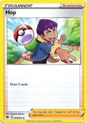 Hop - 053/073 - Uncommon Champion&#39;s Path Singles