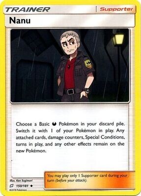 Nanu - 150/181 - Uncommon
Sun &amp; Moon: Team Up Singles