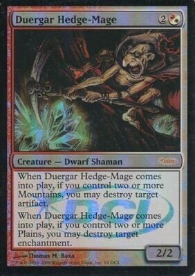 Duergar Hedge-Mage - Gateway Foil
Magic: The Gathering Promo Cards