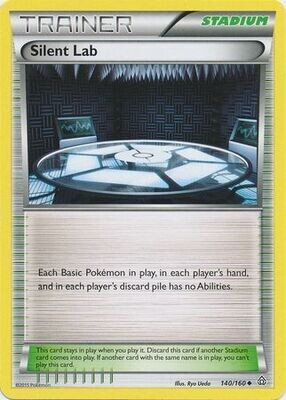 Silent Lab - 140/160 - Uncommon
XY: Primal Clash Singles