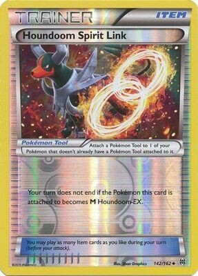 Houndoom Spirit Link - 142/162 - Uncommon Reverse Holo
XY: Breakthrough Reverse Holo Singles