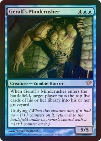 Geralf&#39;s Mindcrusher 
Dark Ascension Foil Singles (Español)