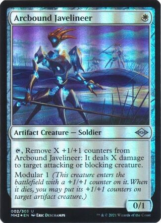 Arcbound Javelineer 002/303 - Foil
Modern Horizons 2 Foil Singles