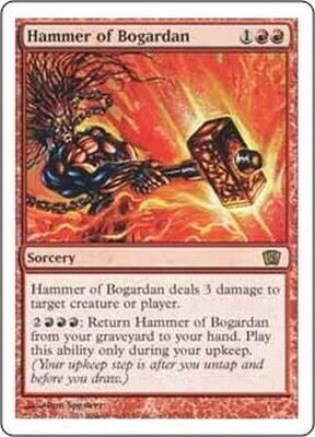 Hammer of Bogardan
MTG 8th Edition Singles