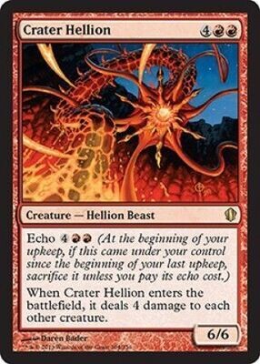 Crater Hellion
Commander 2013 Singles