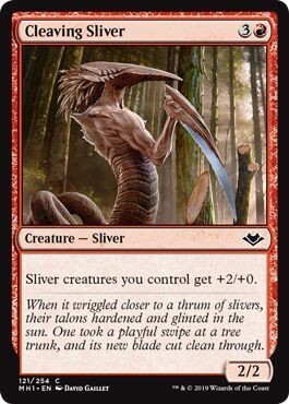 Cleaving Sliver 121/254 - Modern Horizons Singles