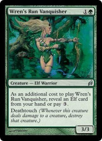 Wren&#39;s Run Vanquisher
Lorwyn Singles (Dañada)
