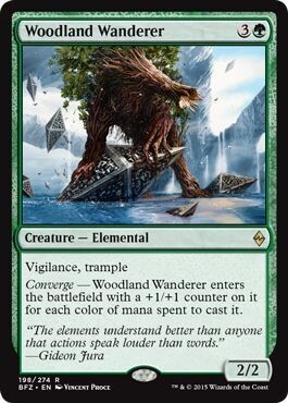 Woodland Wanderer 198/274
Battle for Zendikar Singles espa;ol