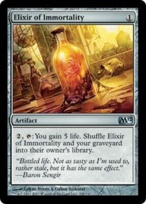 Elixir of Immortality Magic 2012 (M12) Singles (Español)