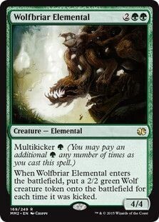 Wolfbriar Elemental 169/249
Modern Masters 2015 Singles