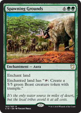Spawning Grounds 163/307
Commander 2018 Singles