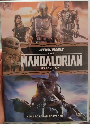 BA Star Wars The Mandalorian Season 1 y 2 Collectors Edition DVD Usado Completo
