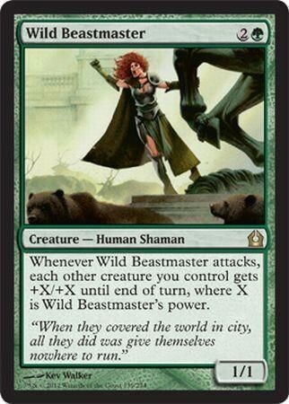 Wild Beastmaster Return to Ravnica Singles
