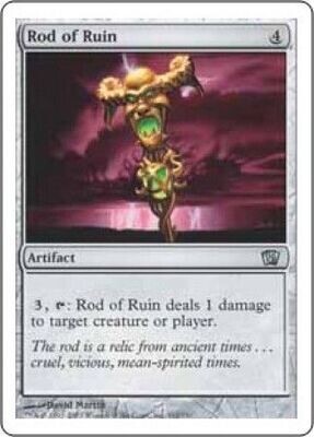 Rod of Ruin 312/350 - MTG 8th Edition Singles (Español)