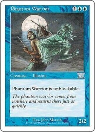 Phantom Warrior
MTG 6th Edition (Classic) (Magic Cards) Singles